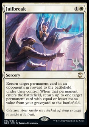 Jailbreak (Promo Pack) [Streets of New Capenna Commander Promos] - The Mythic Store | 24h Order Processing