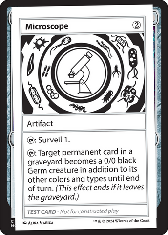Microscope [Mystery Booster 2 Playtest Cards] - The Mythic Store | 24h Order Processing