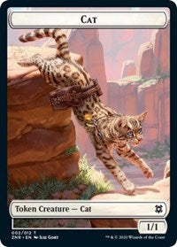 Cat // Insect Double-Sided Token [Zendikar Rising Tokens] - The Mythic Store | 24h Order Processing