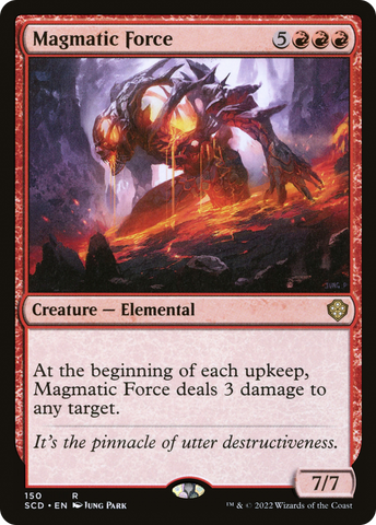 Magmatic Force [Starter Commander Decks] - The Mythic Store | 24h Order Processing