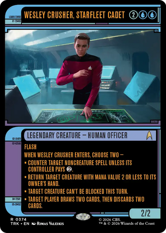 Wesley Crusher, Starfleet Cadet (Showcase) [Star Trek] - The Mythic Store | 24h Order Processing