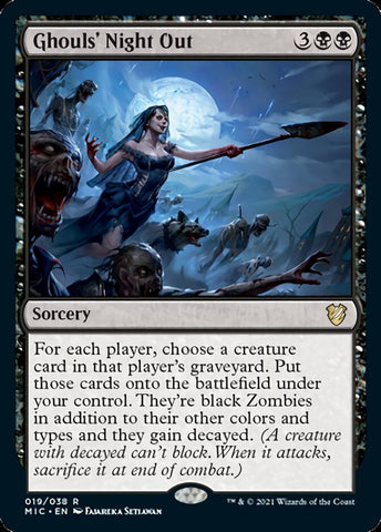 Ghouls' Night Out [Innistrad: Midnight Hunt Commander] - The Mythic Store | 24h Order Processing