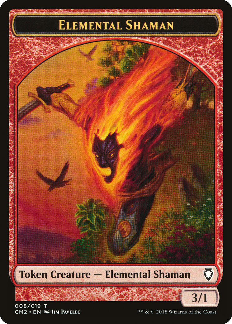 Elemental Shaman Token [Commander Anthology Volume II Tokens] - The Mythic Store | 24h Order Processing