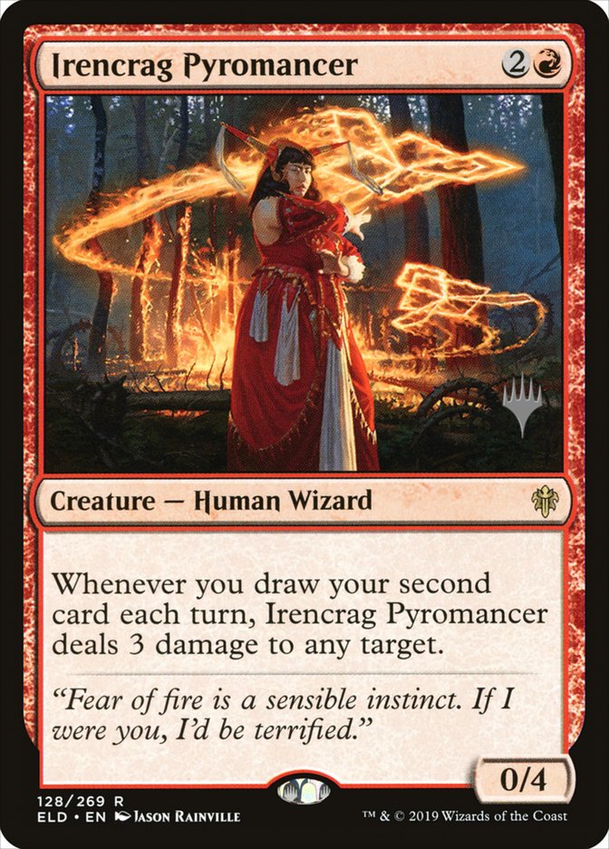 Irencrag Pyromancer (Promo Pack) [Throne of Eldraine Promos] - The Mythic Store | 24h Order Processing