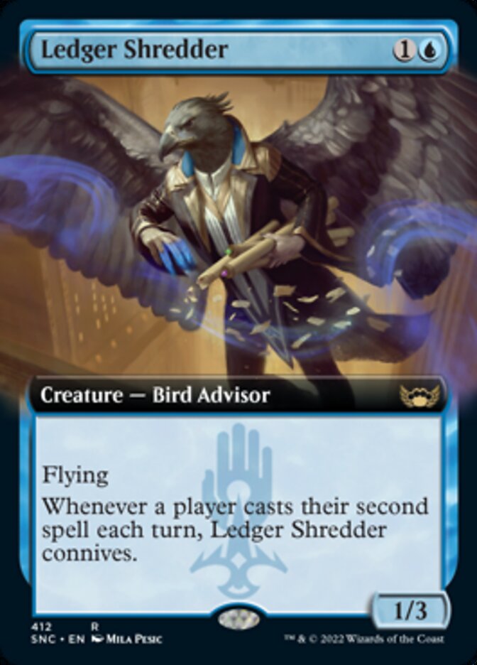 Ledger Shredder (Extended Art) [Streets of New Capenna] - The Mythic Store | 24h Order Processing