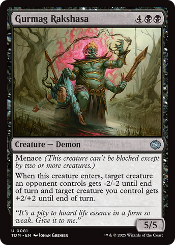 Gurmag Rakshasa [Tarkir: Dragonstorm] - The Mythic Store | 24h Order Processing