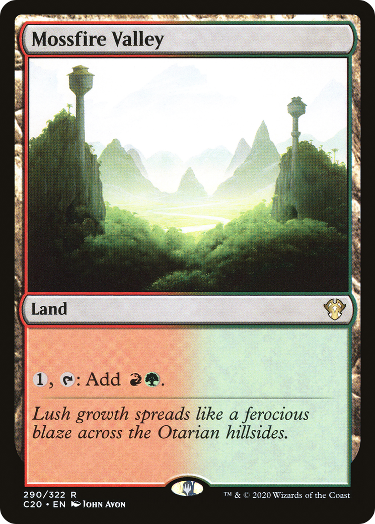 Mossfire Valley [Commander 2020] - The Mythic Store | 24h Order Processing