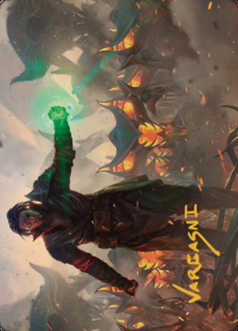 Mishra, Eminent One Art Card (Gold-Stamped Signature) [The Brothers' War Art Series] - The Mythic Store | 24h Order Processing