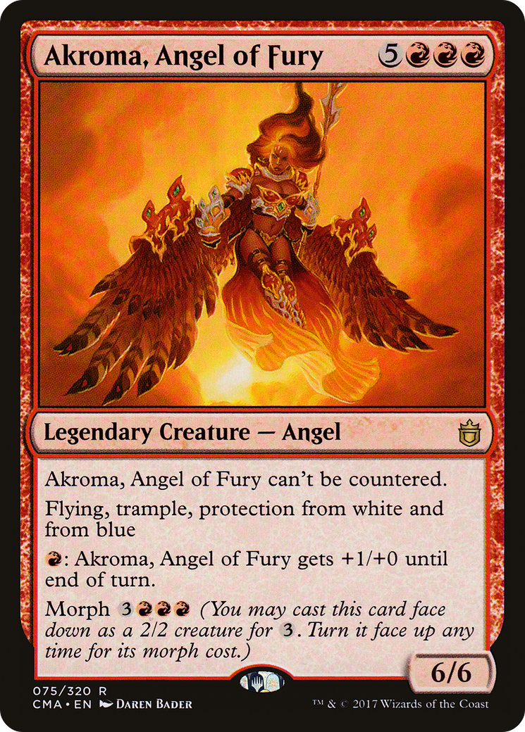 Akroma, Angel of Fury [Commander Anthology] - The Mythic Store | 24h Order Processing