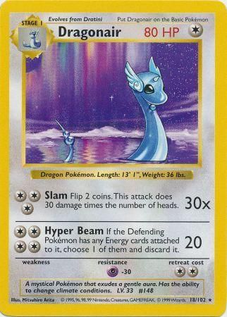 Dragonair (18/102) [Base Set Shadowless Unlimited] - The Mythic Store | 24h Order Processing