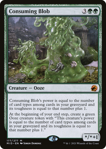Consuming Blob (Promo Pack) [Innistrad: Midnight Hunt Promos] - The Mythic Store | 24h Order Processing