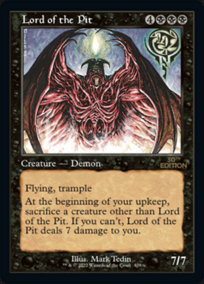 Lord of the Pit (Retro) [30th Anniversary Edition] - The Mythic Store | 24h Order Processing