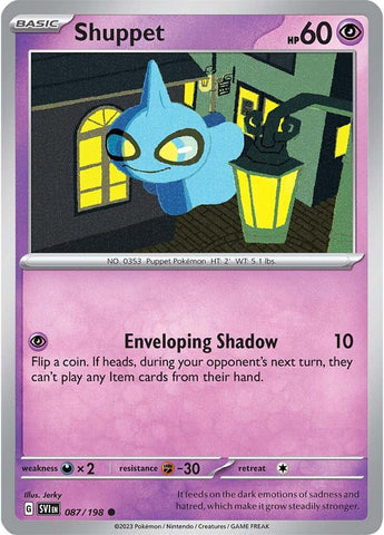 Shuppet (087/198) [Scarlet & Violet: Base Set] - The Mythic Store | 24h Order Processing