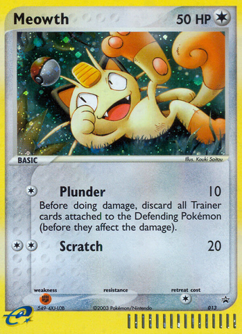 Meowth (013) [Nintendo: Black Star Promos] - The Mythic Store | 24h Order Processing
