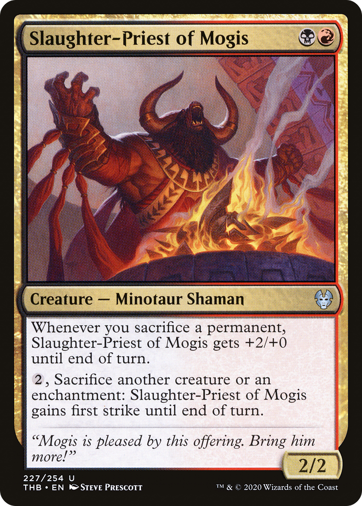 Slaughter-Priest of Mogis [Theros Beyond Death] - The Mythic Store | 24h Order Processing