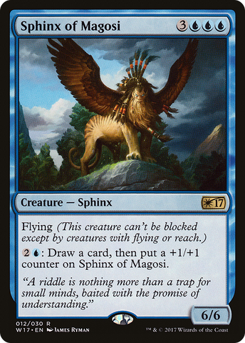 Sphinx of Magosi [Welcome Deck 2017] - The Mythic Store | 24h Order Processing