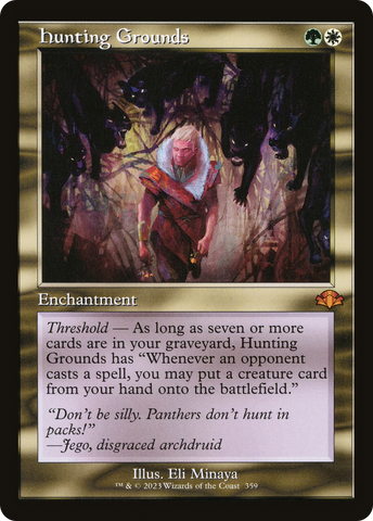 Hunting Grounds (Retro) [Dominaria Remastered] - The Mythic Store | 24h Order Processing