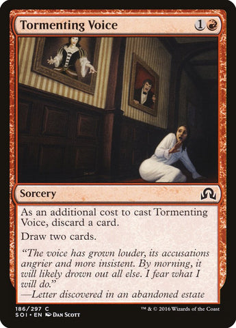 Tormenting Voice [Shadows over Innistrad] - The Mythic Store | 24h Order Processing