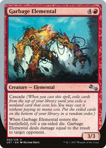 Garbage Elemental (3/3 Creature) [Unstable] - The Mythic Store | 24h Order Processing
