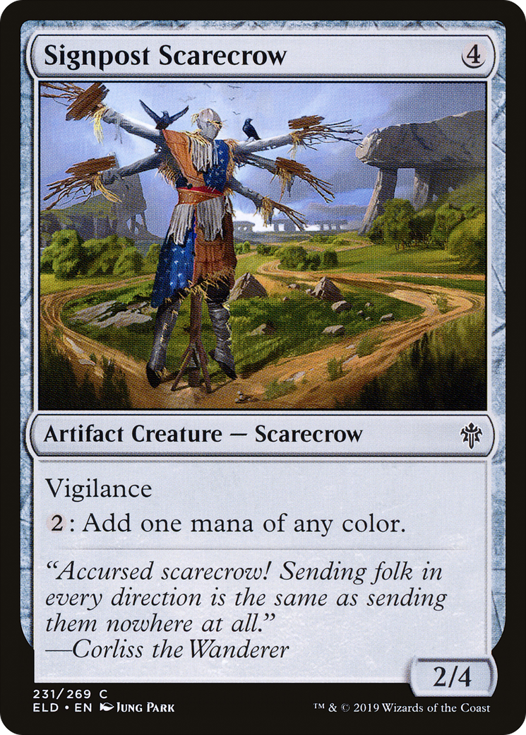 Signpost Scarecrow [Throne of Eldraine] - The Mythic Store | 24h Order Processing