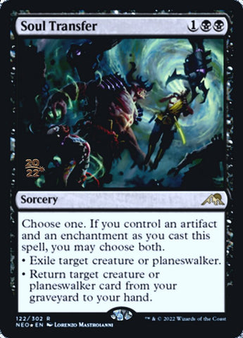 Soul Transfer [Kamigawa: Neon Dynasty Prerelease Promos] - The Mythic Store | 24h Order Processing
