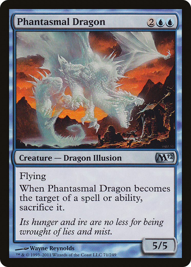 Phantasmal Dragon [Magic 2012] - The Mythic Store | 24h Order Processing