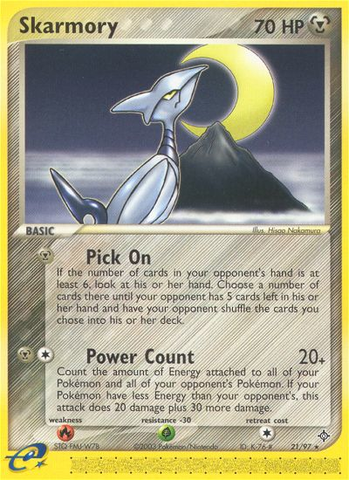 Skarmory (21/97) [EX: Dragon] - The Mythic Store | 24h Order Processing