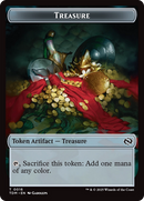 Treasure // Zombie Druid Double-Sided Token [Tarkir: Dragonstorm Tokens] - The Mythic Store | 24h Order Processing