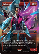 Stingcaster Mage (Borderless) (Facet Foil) [Reality Fracture] - The Mythic Store | 24h Order Processing