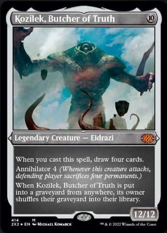 Kozilek, Butcher of Truth (Foil Etched) [Double Masters 2022] - The Mythic Store | 24h Order Processing