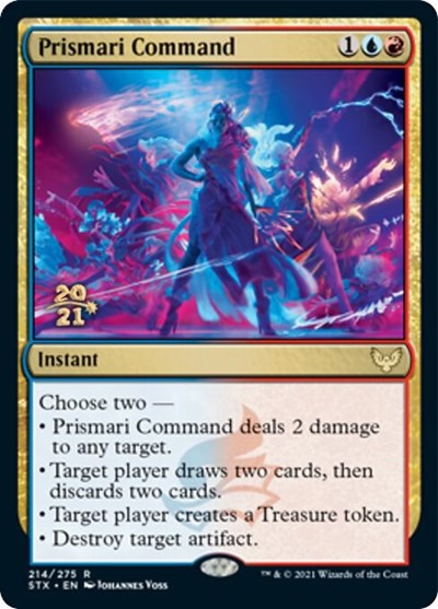 Prismari Command [Strixhaven: School of Mages Prerelease Promos] - The Mythic Store | 24h Order Processing