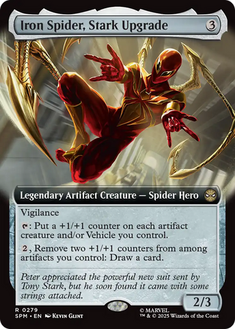 Iron Spider, Stark Upgrade (Extended Art) [Marvel's Spider-Man] - The Mythic Store | 24h Order Processing
