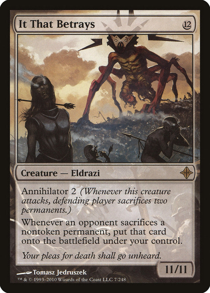 It That Betrays [Rise of the Eldrazi] - The Mythic Store | 24h Order Processing