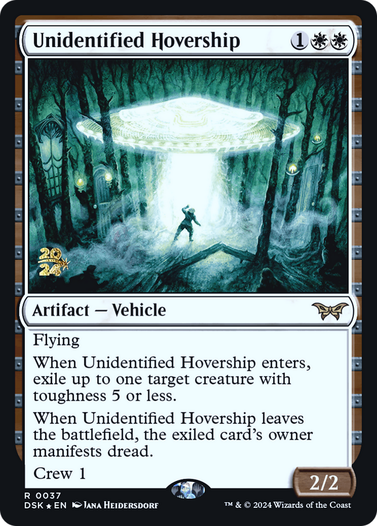 Unidentified Hovership [Duskmourn: House of Horror Prerelease Promos] - The Mythic Store | 24h Order Processing