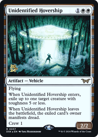 Unidentified Hovership [Duskmourn: House of Horror Prerelease Promos] - The Mythic Store | 24h Order Processing