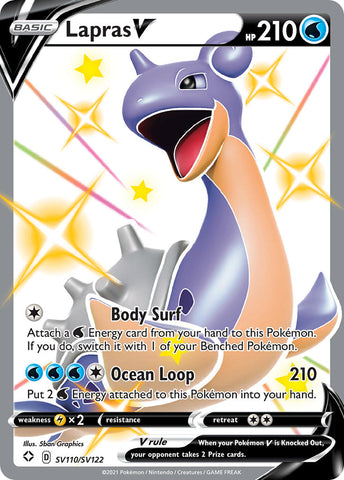 Lapras V (SV110/SV122) [Sword & Shield: Shining Fates] - The Mythic Store | 24h Order Processing