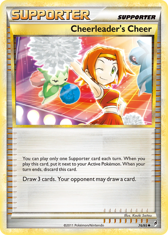 Cheerleader's Cheer (76/95) [HeartGold & SoulSilver: Call of Legends] - The Mythic Store | 24h Order Processing