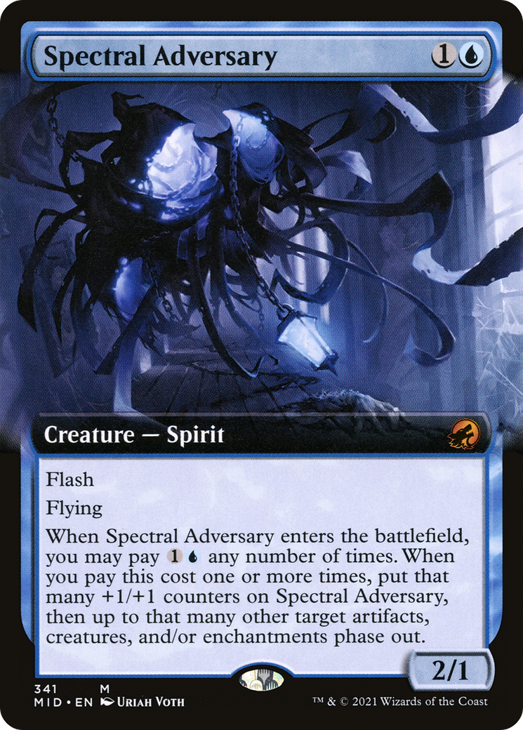 Spectral Adversary (Extended Art) [Innistrad: Midnight Hunt] - The Mythic Store | 24h Order Processing