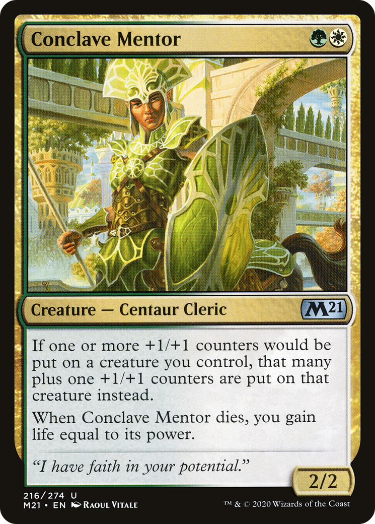 Conclave Mentor [Core Set 2021] - The Mythic Store | 24h Order Processing