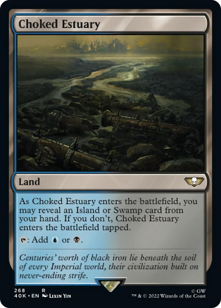 Choked Estuary (Surge Foil) [Warhammer 40,000] - The Mythic Store | 24h Order Processing