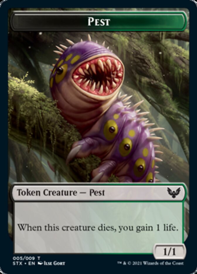 Food // Pest Double-Sided Token [Commander 2021 Tokens] - The Mythic Store | 24h Order Processing