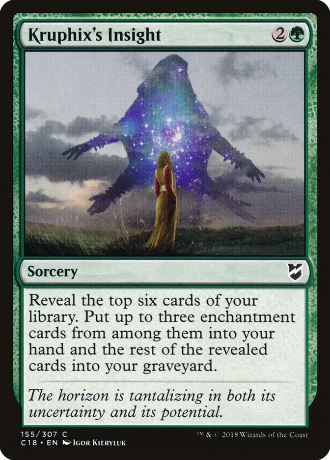 Kruphix's Insight [Commander 2018] - The Mythic Store | 24h Order Processing