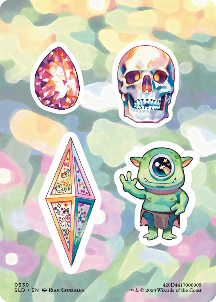 Sticker Sheet (0339) [Secret Lair Drop Series] - The Mythic Store | 24h Order Processing