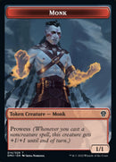 Bird (002) // Monk Double-Sided Token [Dominaria United Tokens] - The Mythic Store | 24h Order Processing