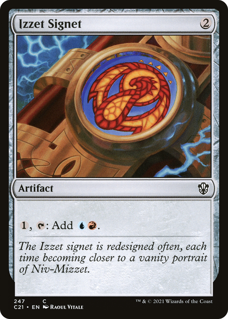 Izzet Signet [Commander 2021] - The Mythic Store | 24h Order Processing