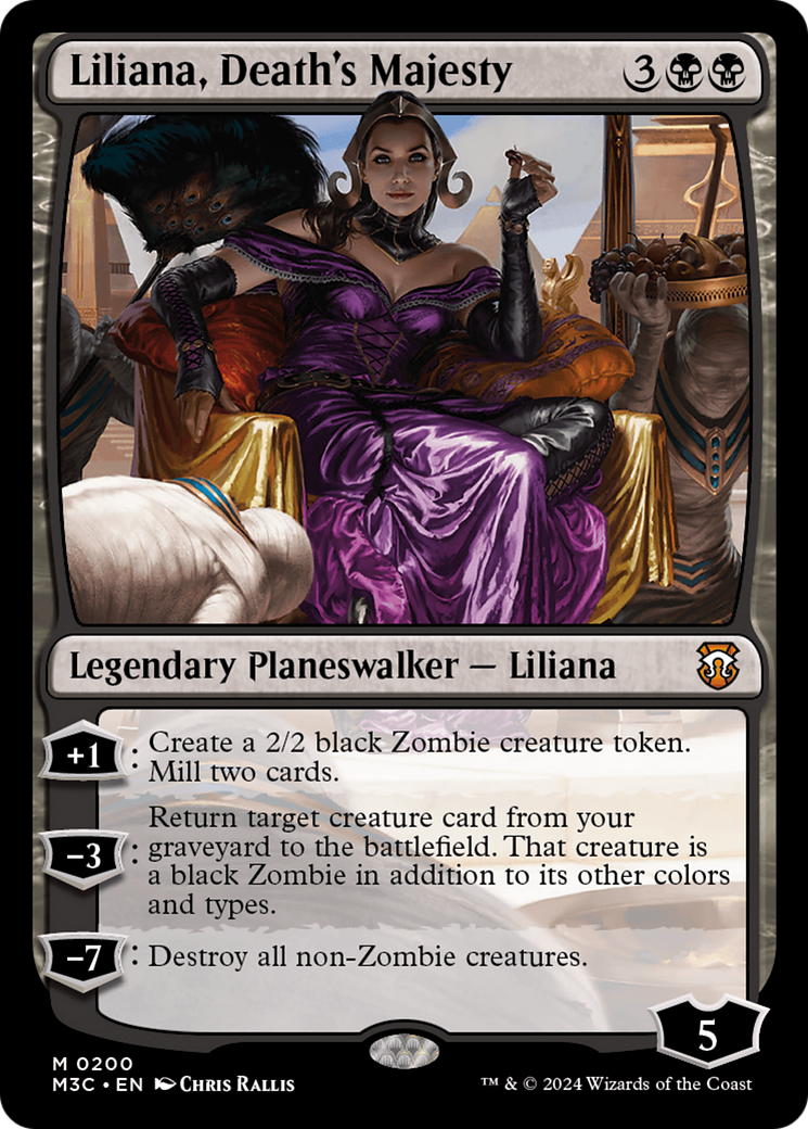 Liliana, Death's Majesty (Ripple Foil) [Modern Horizons 3 Commander] - The Mythic Store | 24h Order Processing