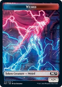 Weird // Zombie Double-Sided Token [Core Set 2021 Tokens] - The Mythic Store | 24h Order Processing
