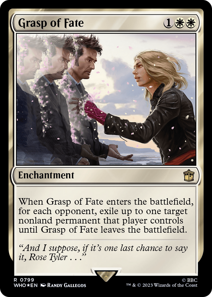 Grasp of Fate (Surge Foil) [Doctor Who] - The Mythic Store | 24h Order Processing