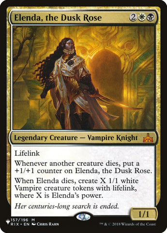 Elenda, the Dusk Rose [The List] - The Mythic Store | 24h Order Processing
