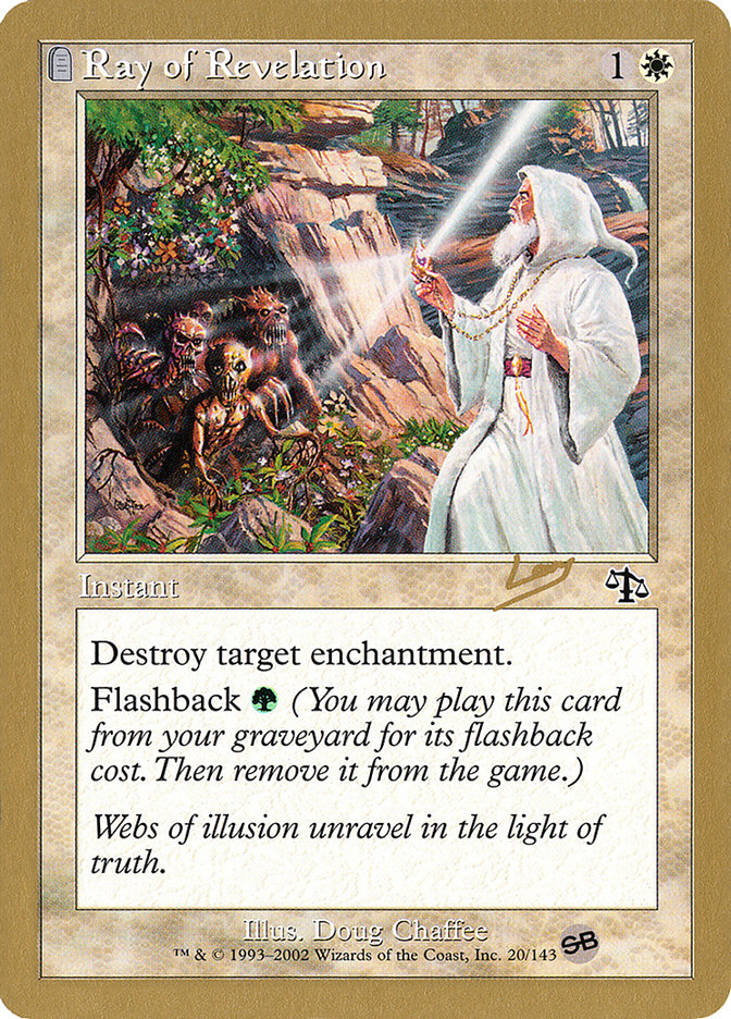 Ray of Revelation (Raphael Levy) (SB) [World Championship Decks 2002] - The Mythic Store | 24h Order Processing
